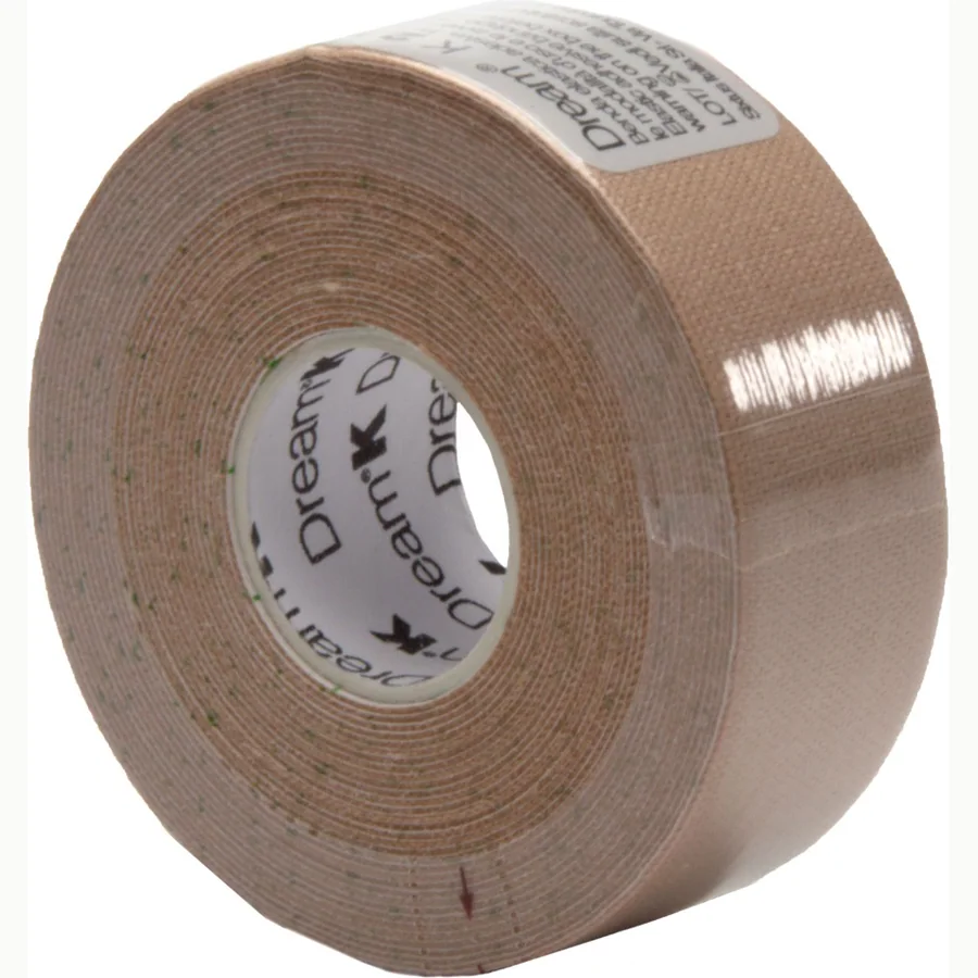 Dream K Classic kinesiotape beige van 2,5 cm breed en 5 meter lang