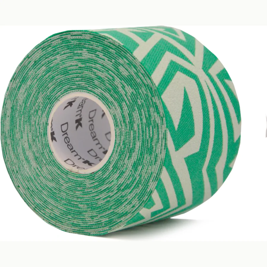 Dream K Tribe kinesiotape wit met groen design