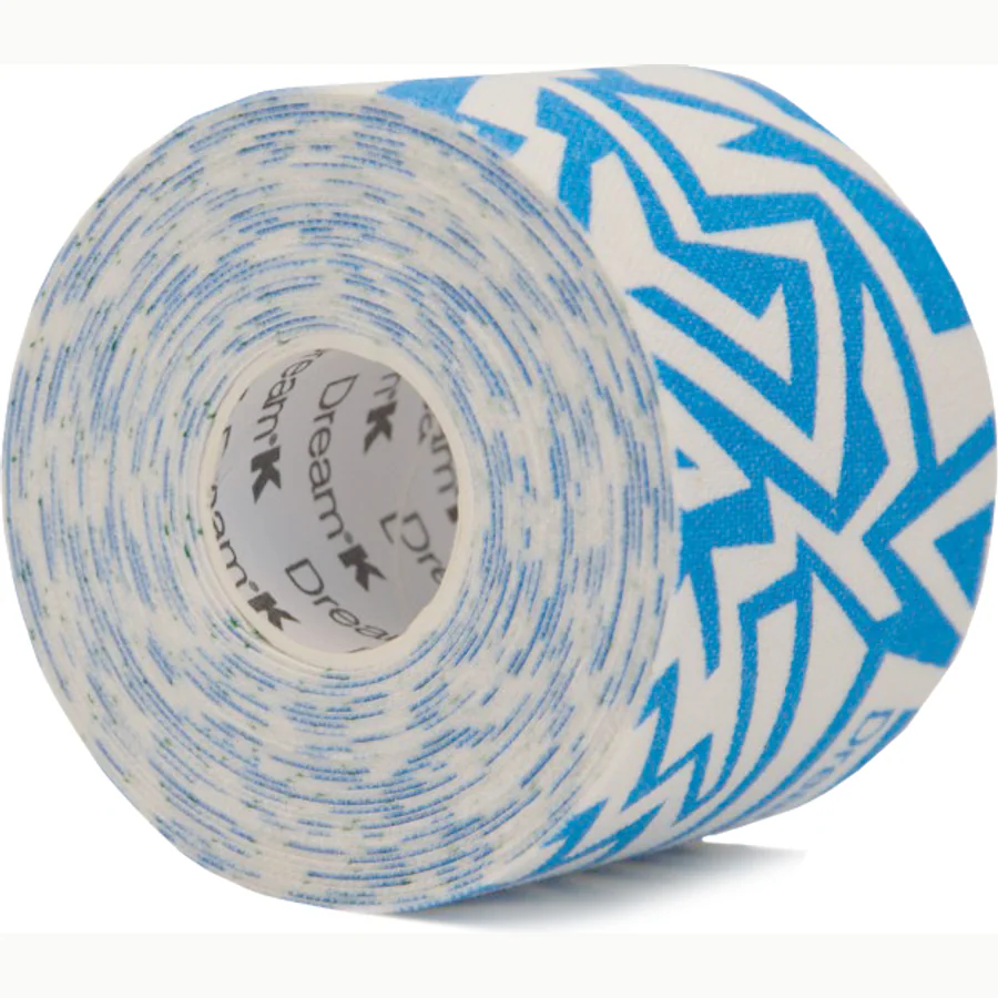 Dream K kinesiotape in de kleur Wit / lichtblauw