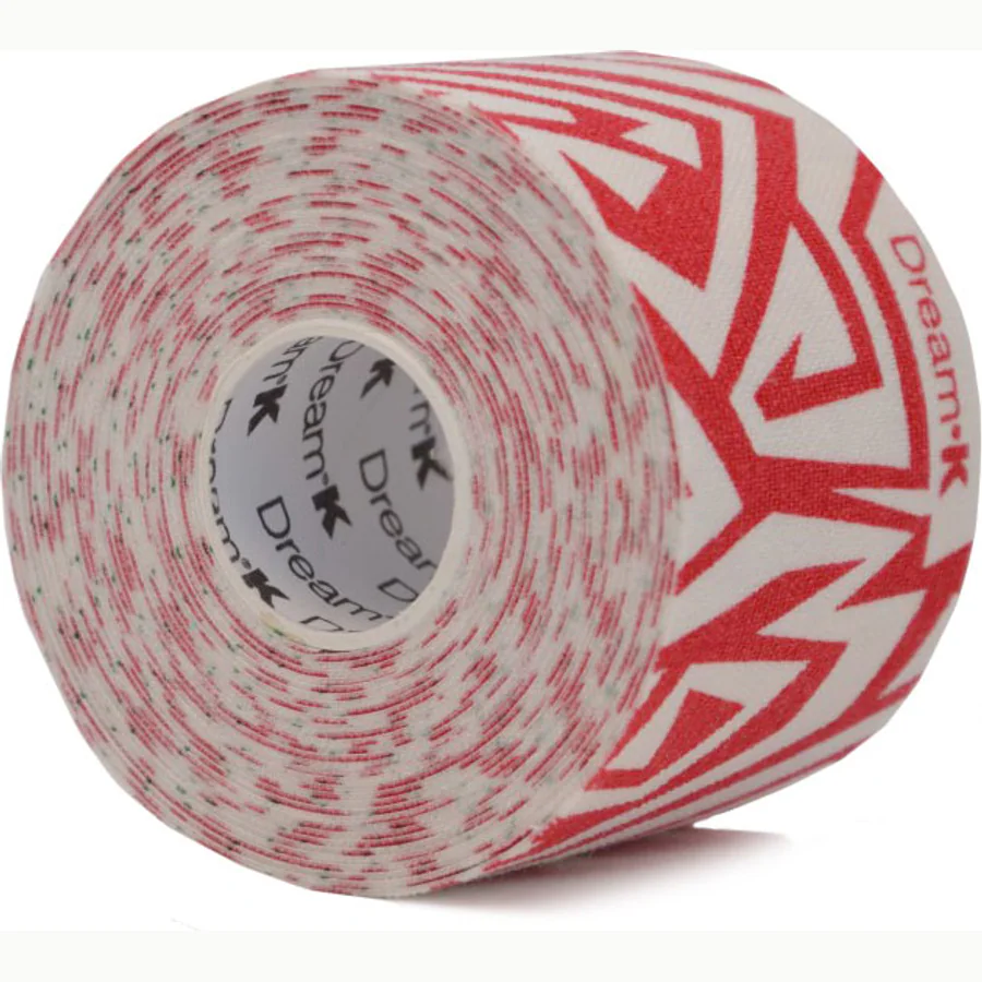 Dream K kinesiotape in de kleur Wit / rood